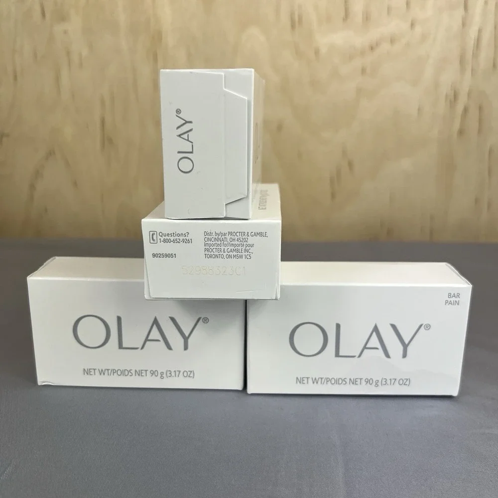 Olay Beauty Bar Soap 3.17 oz (90g) 4 Bars New Sealed in Box